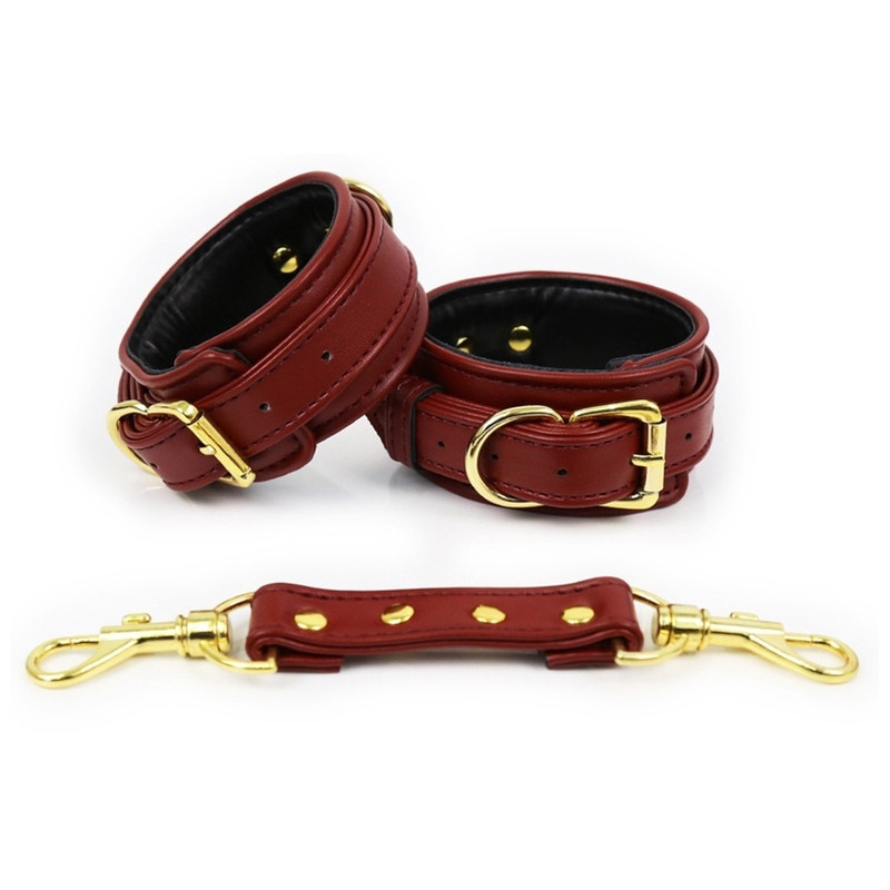 Generique Menottes Pin Lock Rouge foncé